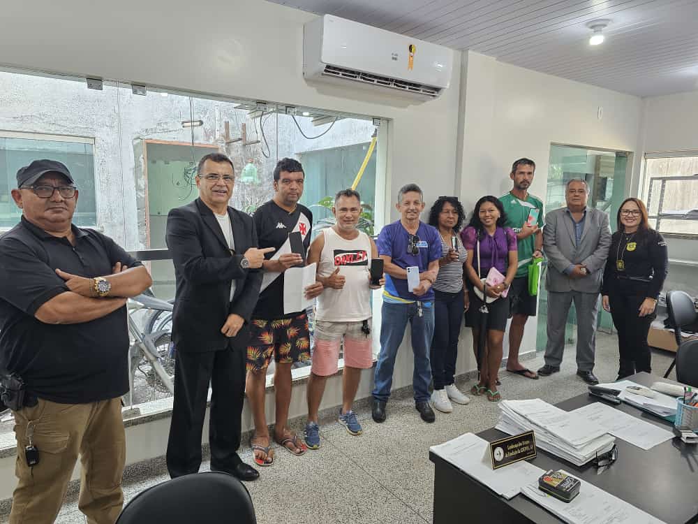 EM MACAPÁ, POLÍCIA CIVIL RECUPERA 12 APARELHOS CELULARES ORIUNDOS DE FURTO
